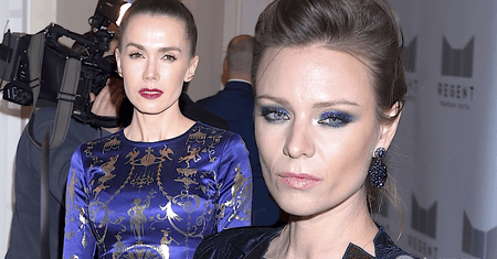 Orły 2016: Granat nie musi być nudny! Magdalena Boczarska i Olga Bołądź w świetnych stylizacjach. Fryzura jednej z gwiazd to spore zaskoczenie