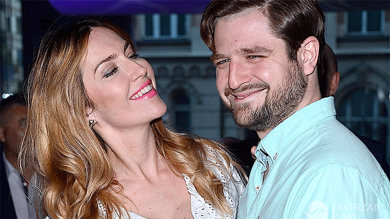 Magdalena Waligórska z mężem