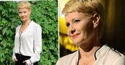 Elegancka Małgorzata Kożuchowska na spotkaniu. Jej szpilki z pomponami to prawdziwy hit, a ich cena? Weźcie głęboki oddech