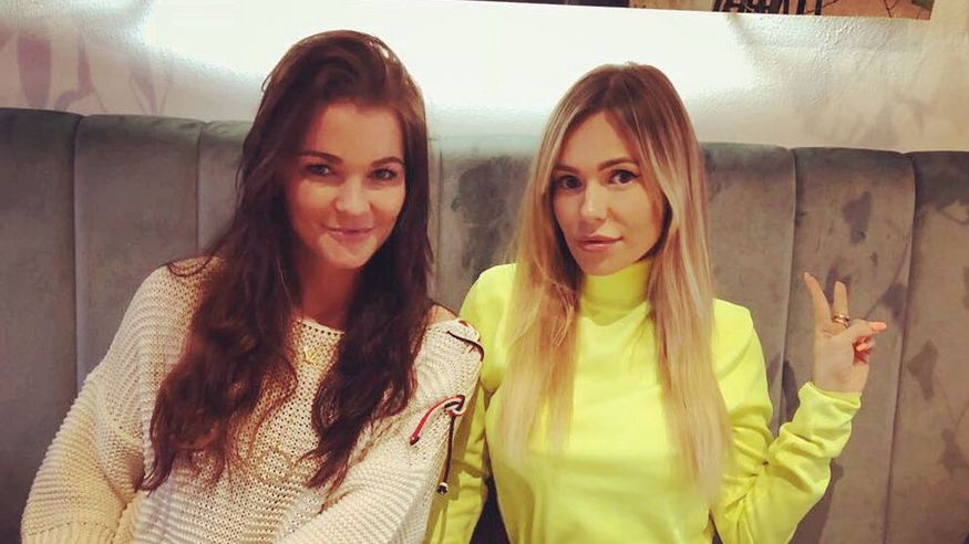 Agnieszka Radwańska i Doda