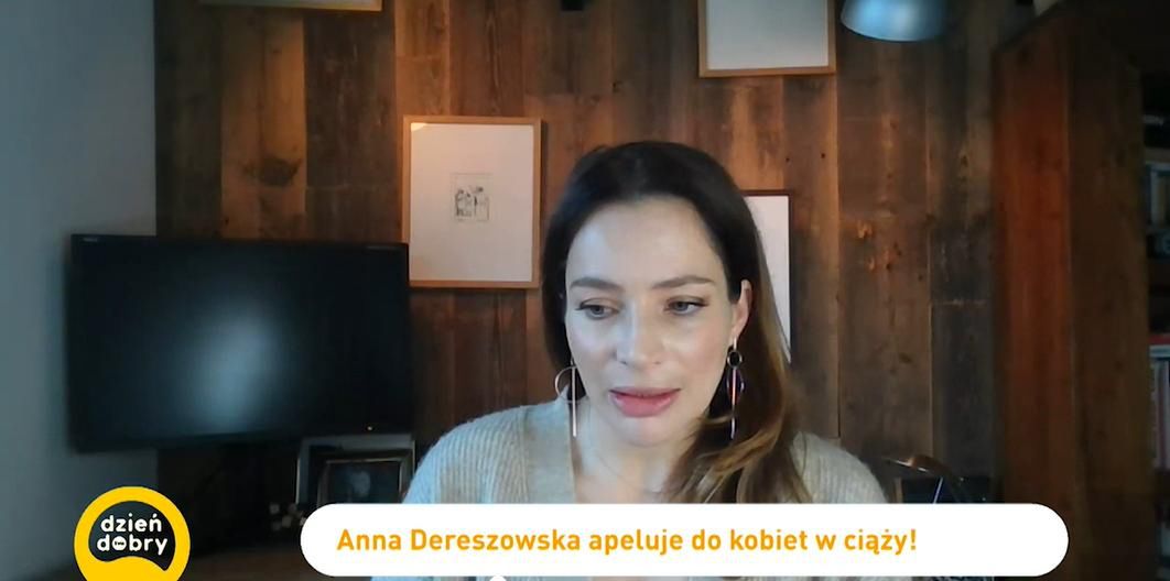 Skrin z programu DDTVN z Anną Dereszowską