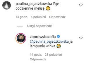 Zofia Zborowska o alkoholu