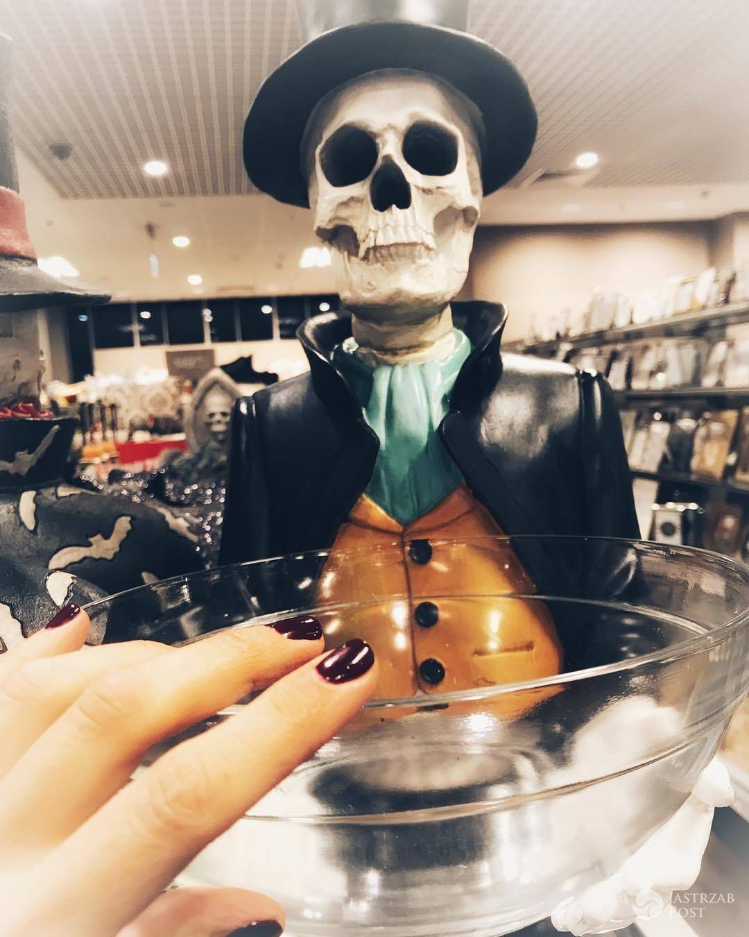 Katarzyna Zielińska przygotowuje się do Halloween