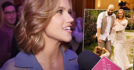 Agnieszka Kaczorowska z mężem na salonach. Kto w tym czasie zajmował się ich dziećmi? "Nie da się w jedną osobę"