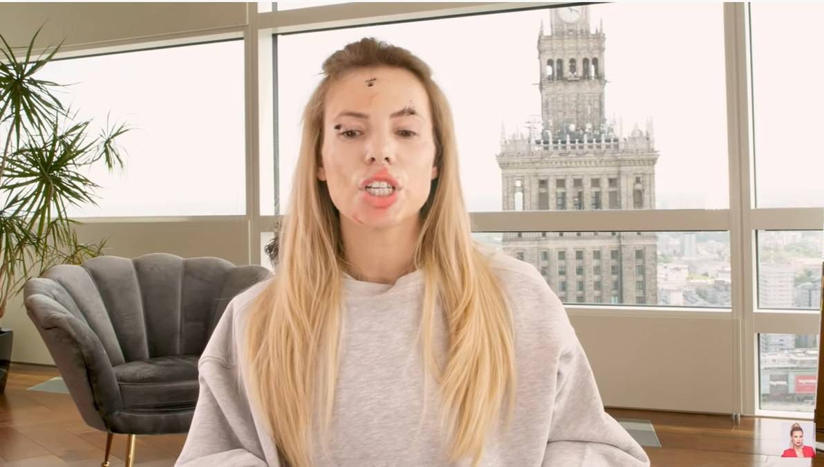 Izabela Janachowska screen z kanału You Tube