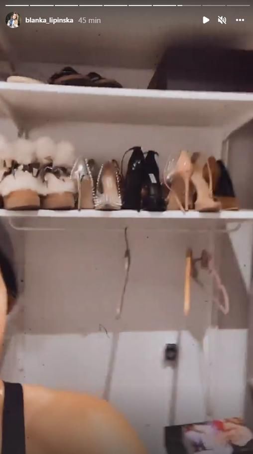 Blanka Lipińska pokazuje, ile ma butów