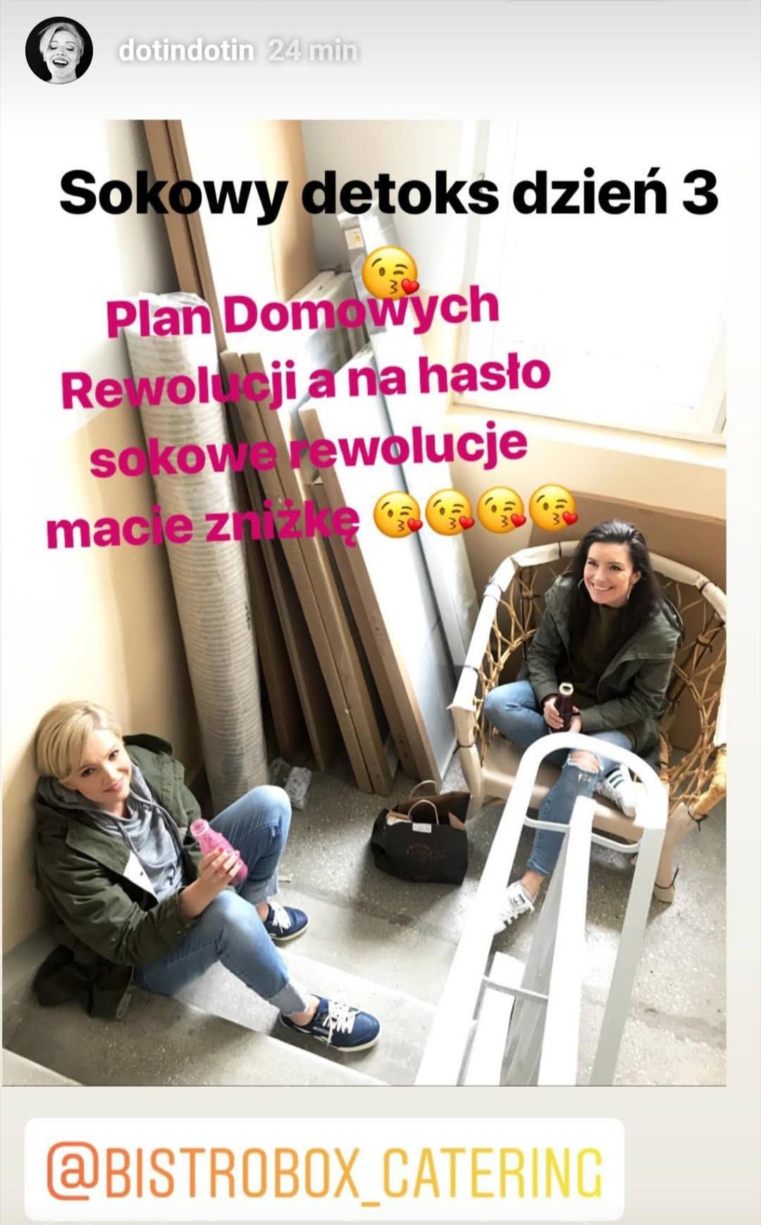 Dorota Szelągowska korzysta z Bistrobox