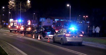 Pijany kierowca spowodował wypadek na Bydgoskiej