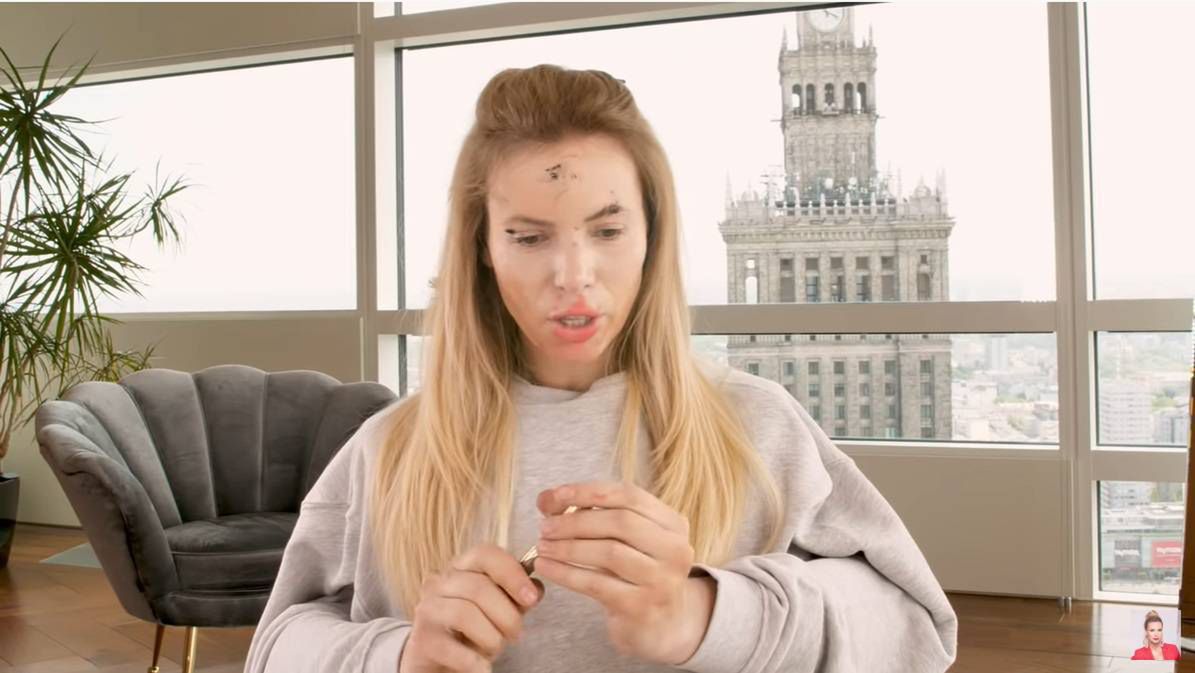 Izabela Janachowska screen z kanału You Tube