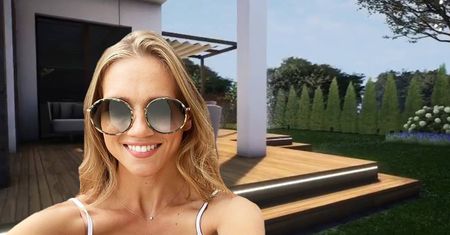 Agnieszka Kaczorowska zaprosiła internautów na spacer po swoim przyszłym ogrodzie. "Taki mały własny raj"