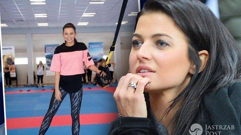 Coraz większy brzuszek Anny Lewandowskiej
