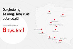 #JedziemyWPolskę. 8 tysięcy kilometrów i 12 miejsc na mapie Polski