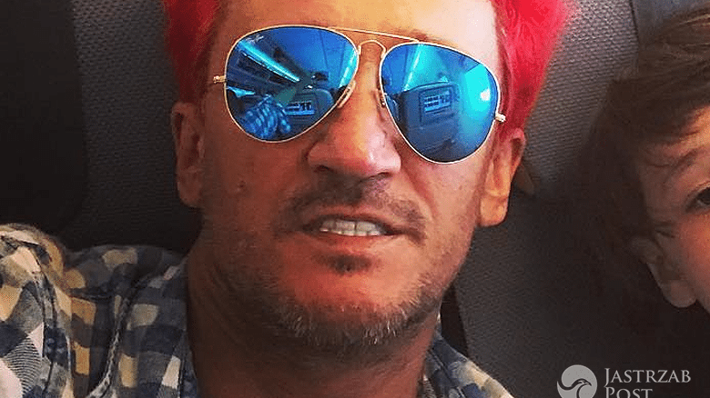 Michał Wiśniewski z córką Etiennette