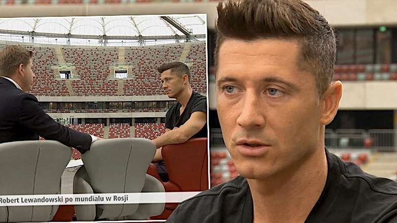 Robert Lewandowski w Dzień Dobry TVN Wakacje, wywiad Filipa Chajzera