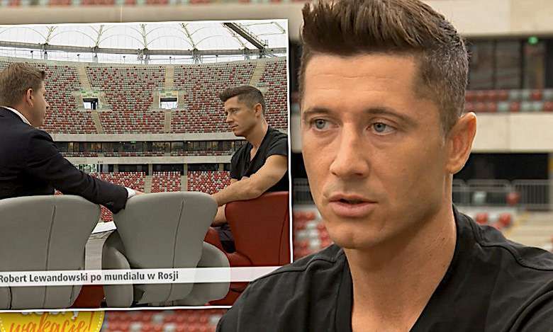 Robert Lewandowski w Dzień Dobry TVN Wakacje, wywiad Filipa Chajzera