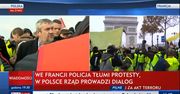 "Żółte kamizelki" w Polsce i we Francji. TVP wskazało różnicę