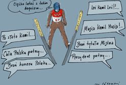 Ciężko jest skakać z takim obciążeniem