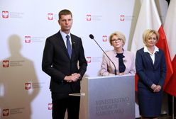 Szef MEN Dariusz Piontkowski rozmawia z prezydentem Warszawy