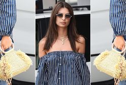 LOOK OF THE DAY: Emily Ratajkowski odświeża jeans, lansuje espadryle i daje kosza