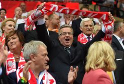 Bronisław Komorowski zaprasza na wspólne oglądanie meczu... w hotelu