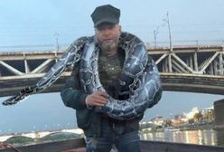 Krzysztof Rutkowski pokazał zdjęcie z pytonem. Sprawa rozwiązana? Nie do końca