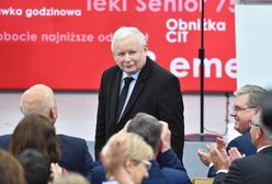 Jarosław Kaczyński na konwencji PiS w Koszalinie. Uderza w poprzedni rząd