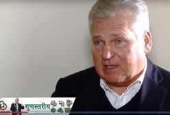 Egzotyczny występ Kwaśniewskiego. Pojawił się w nepalskiej telewizji