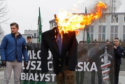 Spalił kukłę Ryszarda Petru. Teraz startuje z list PiS