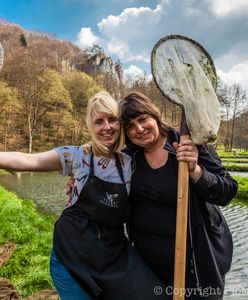 Wyjątkowe miejsce w Małopolsce. Mama i córka rozsławiły pstrąga potokowego