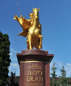 Kałuszyn. Złoty Ułan. Pierwszy taki pomnik w Polsce