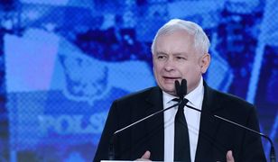 Kaczyński pogroził palcem. "Uważajcie!"