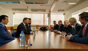 Narada na Nowogrodzkiej. Prezes spotkał się z hiszpańską delegacją