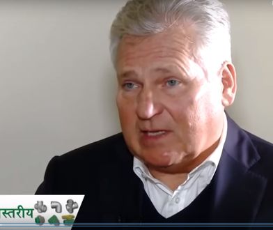 Egzotyczny występ Kwaśniewskiego. Pojawił się w nepalskiej telewizji