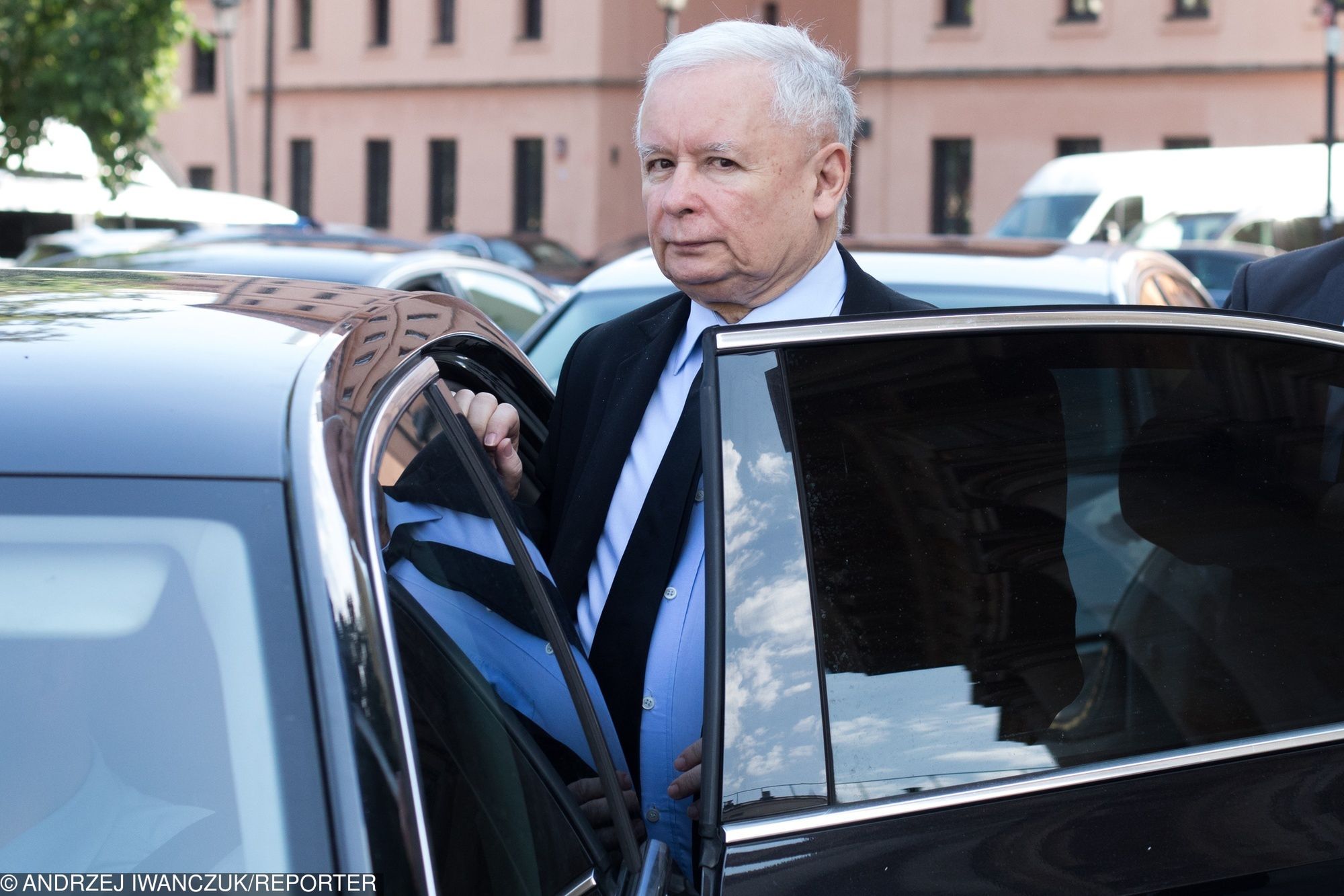 Prezes PiS Jarosław Kaczyński 