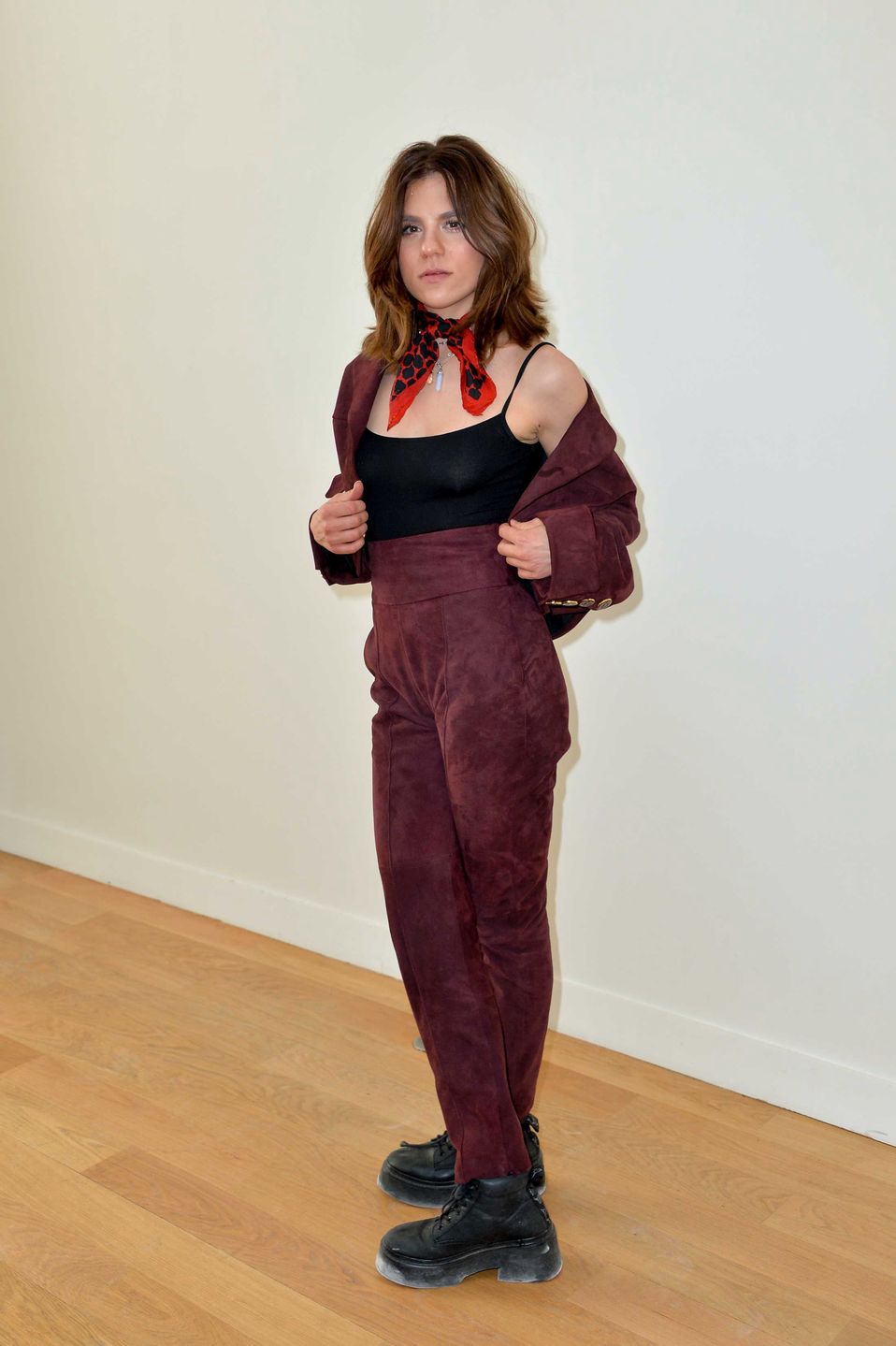 Morgane Polański na pokazie Alexandre Vauthier