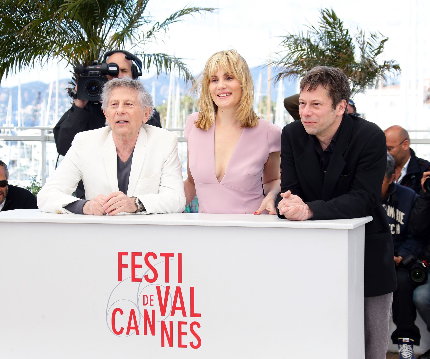 attends the 'La Venus A La Fourrure' Photocall during the 66th Annual Cannes Film Festival on May 25, 2013 in Cannes, France. 