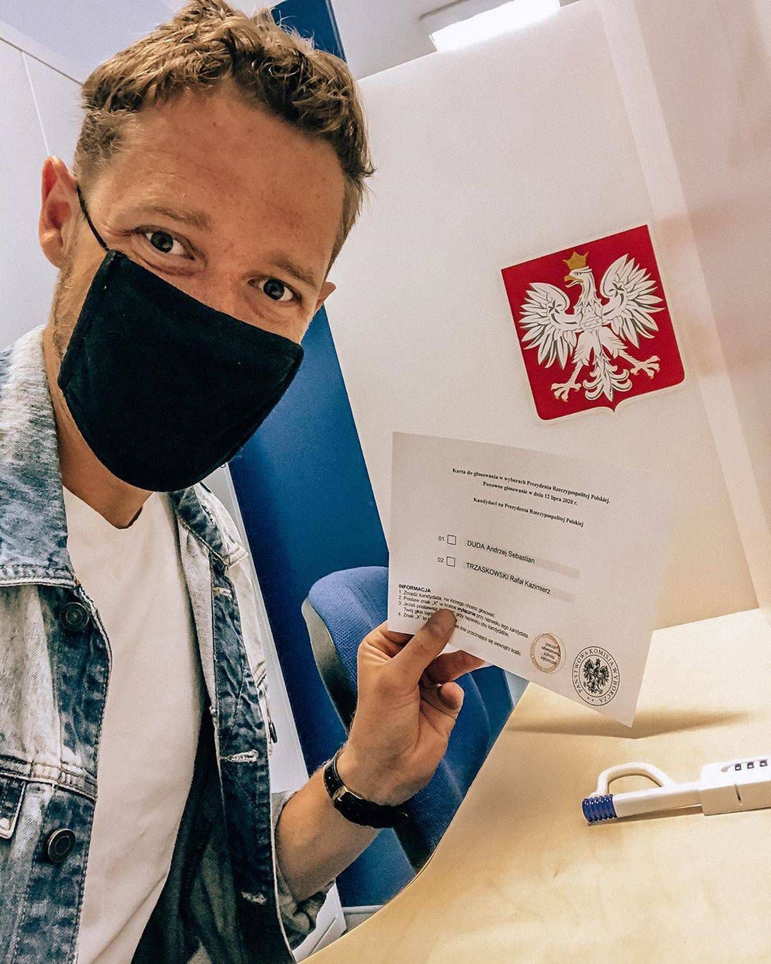 Damian Michałowski - gwiazdy głosują w II turze wyborów prezydenckich 2020