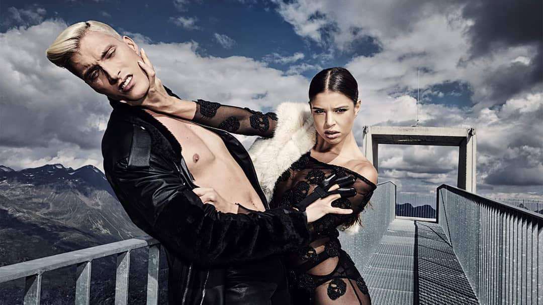 Anna Markowska i Piotr Muszyński – sesja na lodowcu w Austrii, Top Model 7 – odcinek 7