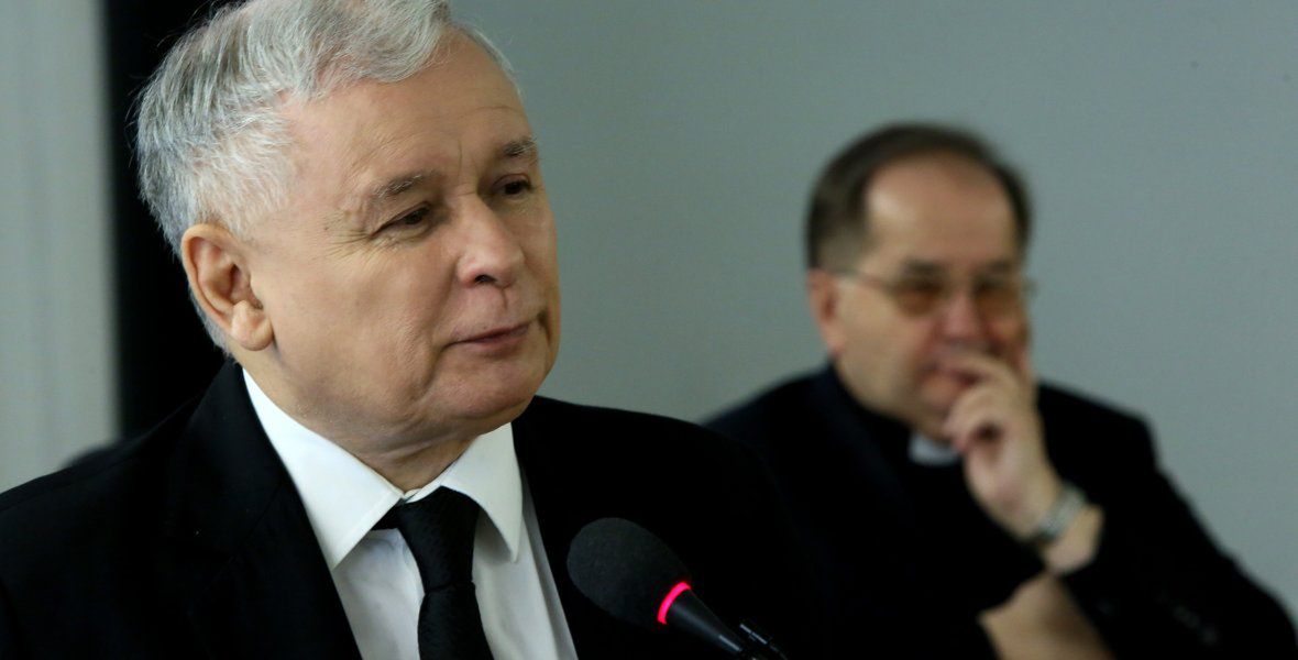 Jarosław Kaczyński i o. Tadeusz Rydzyk 