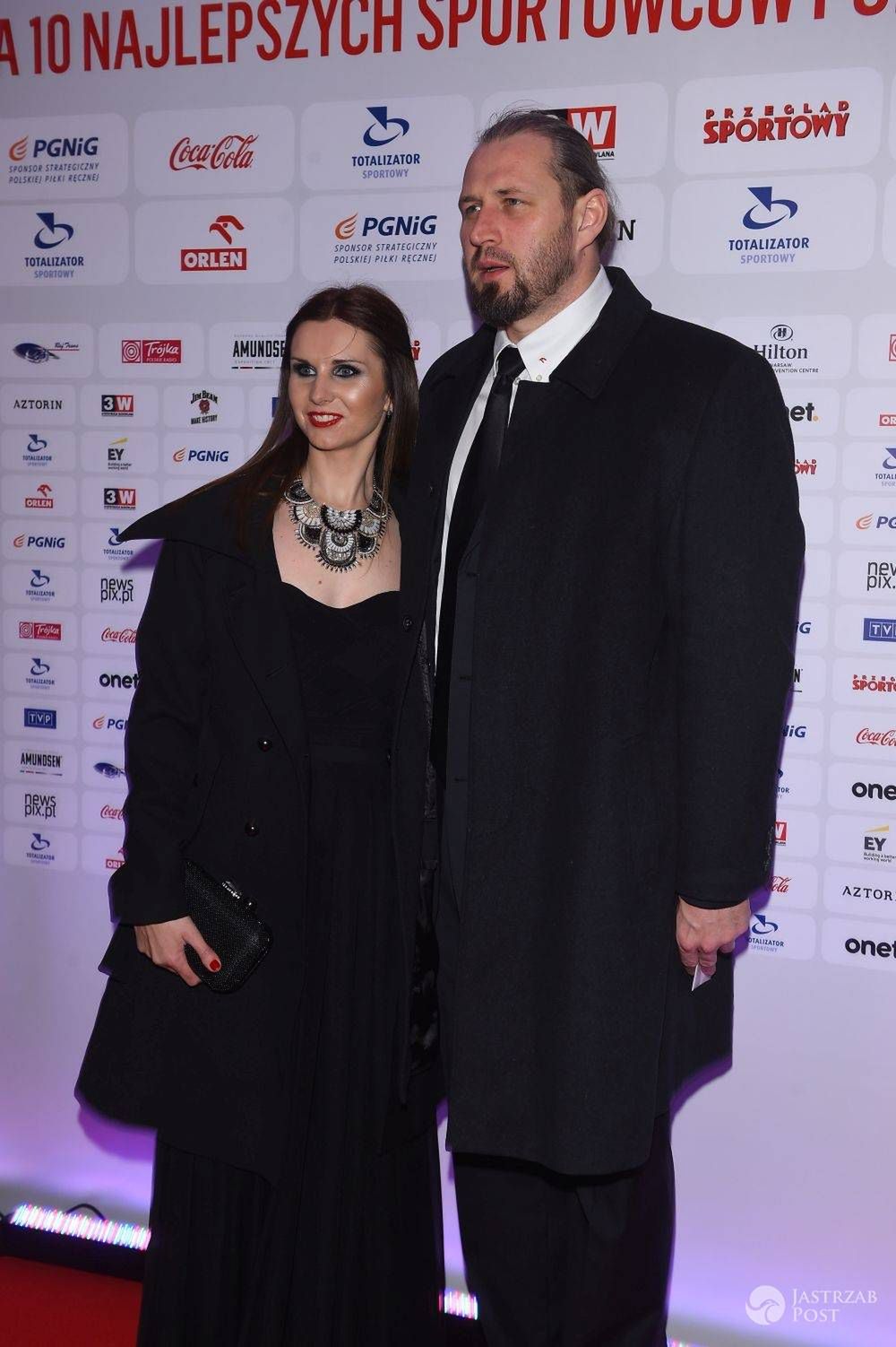 Tomasz Majewski z żoną Magdaleną - Gala Mistrzów Sportu