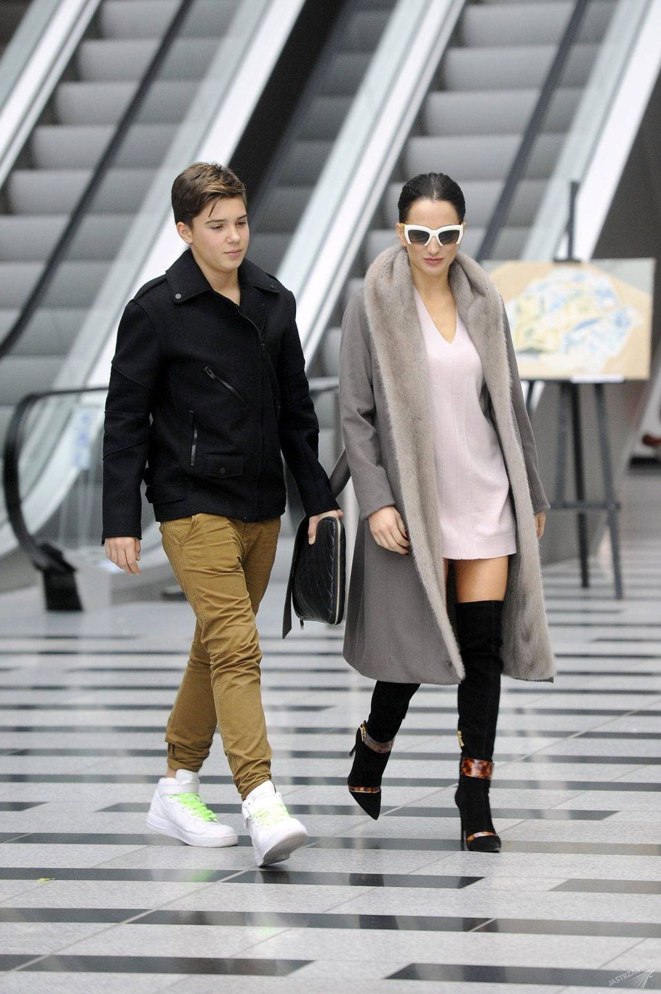 Justyna Steczkowska i Leon Myszkowski