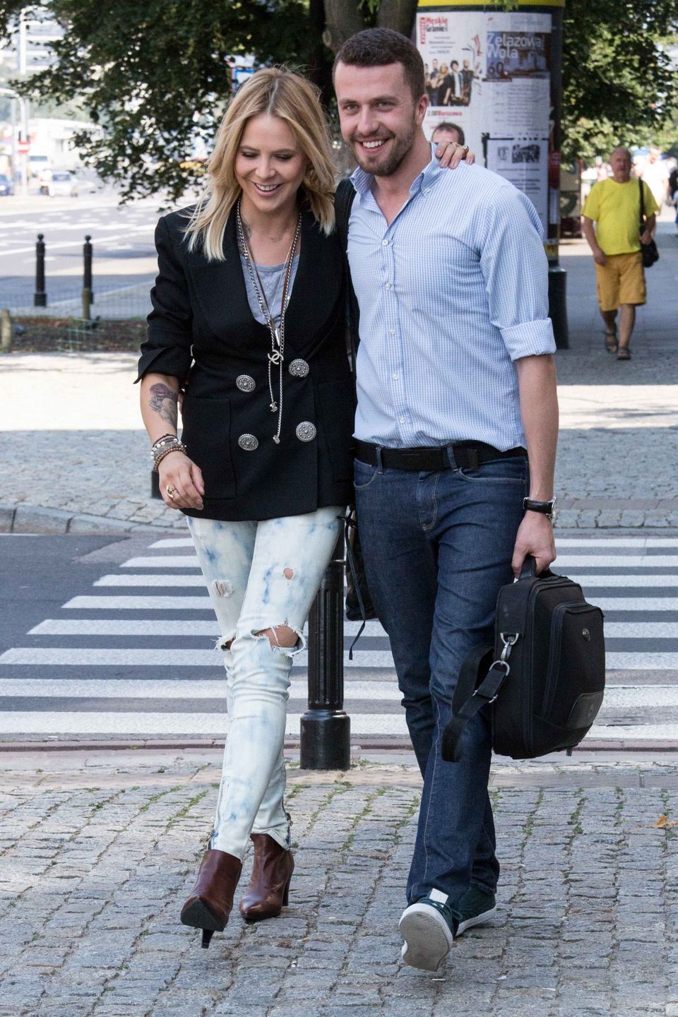 Maja Sablewska i Patryk Wolski, poprzedni asystent gwiazdy
