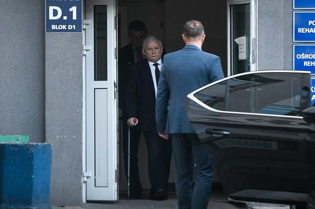Jarosław Kaczyński trafił do szpitala na początku maja