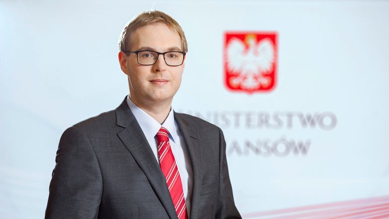 Wiceminister finansów Jan Sarnowski