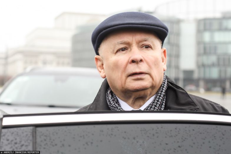 Jarosław Kaczyński. 