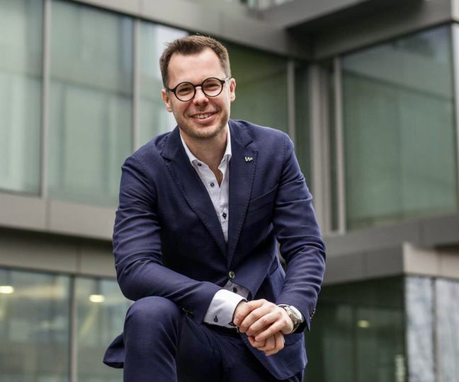 Prezes Wirtualnej Polski Jacek Świderski.