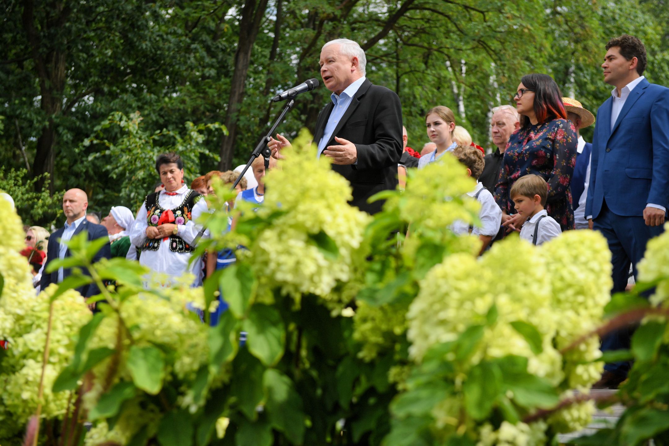 Jarosław Kaczyński mówił o LGBT na pikniku rodzinnym w Stalowej Woli