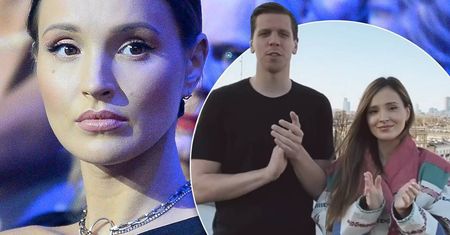 Marina i Wojtek oddali hołd lekarzom, ale internautom coś się nie spodobało. Gwiazda komentuje: "Ręce opadają"