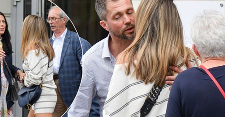 Brat Małgosi Rozenek przedstawił rodzinie nową partnerkę. Paparazzi uwiecznili ich pierwsze spotkanie