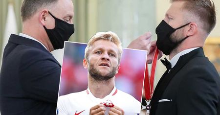 Kuba Błaszczykowski został wyróżniony odznaczeniem z rąk prezydenta. W komentarzach istne szaleństwo